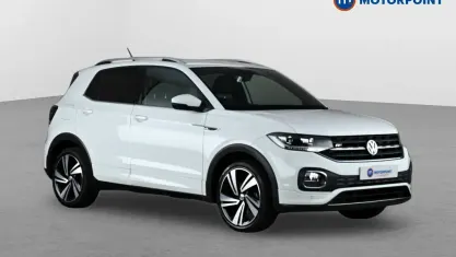 Used VW T-Cross R-line 116 HP (85 kW) 2020 White SUV