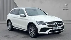 White Used 2019 Mercedes GLC300 AMG Line Premium Estate | £31,495 (Fair price)