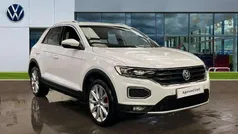 Pure white Used 2019 VW T-Roc SEL SUV | £15,959 (Fair price)