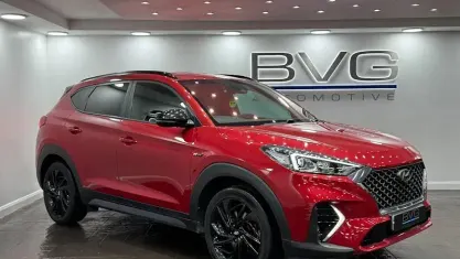 Used Hyundai Tucson N Line 177 HP (130 kW) 2019 Red SUV
