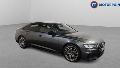 Usado Audi A6 Black Edition 204 HP (150 kW) 2020 Cinzento Sedan