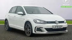 White Used 2020 VW Golf VII GTE Hatchback | £19,099 (Fair price)