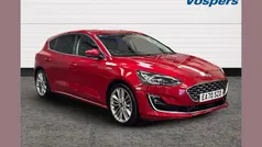 Red Used 2020 Ford Focus Vignale Hatchback | £13,700 (Fair price)