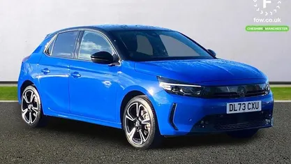 Used Vauxhall Corsa Ultimate 131 HP (96 kW) 2023 Blue Hatchback