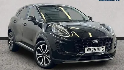 Used Ford Puma Titanium 125 HP (91 kW) 2025 Black SUV