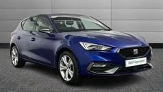 Blue Used 2021 Seat Leon FR Hatchback | £15,350 (Fair price)