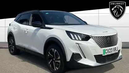 Used Peugeot e-2008 GTi 100 kW (136 HP) 2023 White SUV