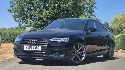 Used Audi A4 Black Edition 150 HP (110 kW) 2019 Black Sedan