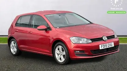 Used VW Golf VII Match 150 HP (110 kW) 2015 Red Hatchback