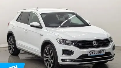Used VW T-Roc R-line 150 HP (110 kW) 2021 Silver SUV