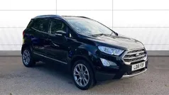 Black Used 2018 Ford Ecosport Titanium SUV | £9,096 (Fair price)