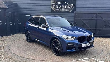 Second-hand BMW X3 M Sport 360 CP (264 kW) 2019 Albastru SUV