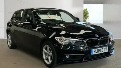 Used BMW 118 Sport Line 136 HP (100 kW) 2019 Black Hatchback