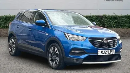Used Vauxhall Grandland X 131 HP (96 kW) 2021 Blue SUV