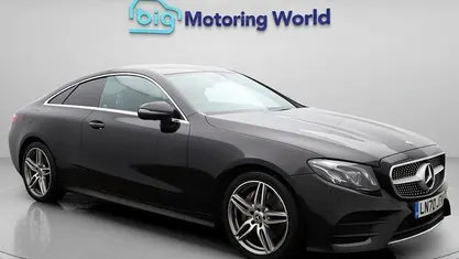 Used Mercedes E220 AMG Line Premium 194 HP (142 kW) 2020 Black Coupe