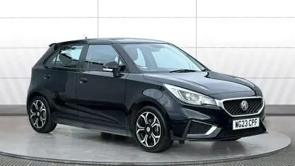 Used MG MG3 Exclusive 106 HP (77 kW) 2023 Black Hatchback