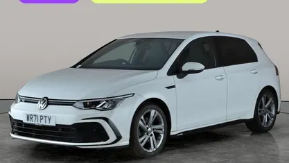 Used VW Golf VIII R-line 150 HP (110 kW) 2022 White Hatchback