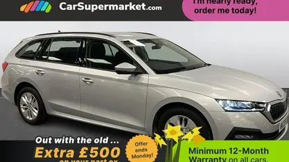 Used Skoda Octavia SE Technology 110 HP (80 kW) 2022 Silver Estate