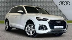 White Used 2021 Audi Q5 S-Line SUV | £29,995 (Fair price)