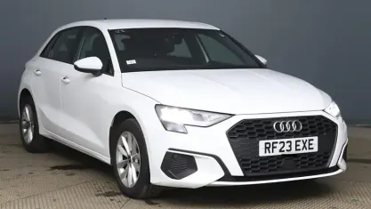 Used Audi A3 Sportback Design 110 HP (80 kW) 2023 White Hatchback