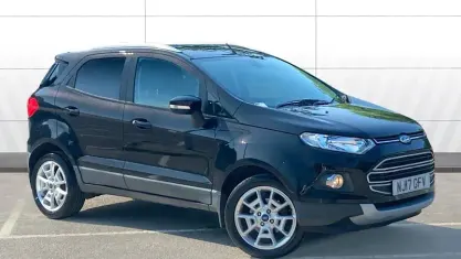Used Ford Ecosport Titanium 125 HP (91 kW) 2017 Black SUV