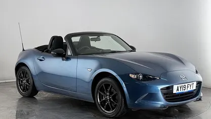 Blue Used 2019 Mazda MX5 Cabriolet | £13,800 (Fair price)