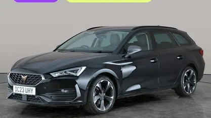 Used Cupra Leon 150 HP (110 kW) 2023 Black Estate