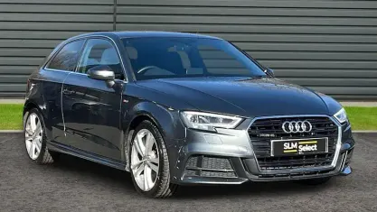 Used Audi A3 Sportback S-Line 190 HP (139 kW) 2017 Grey Hatchback