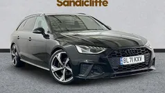 Black Used 2022 Audi A4 Black Edition Estate | £25,243 (Fair price)