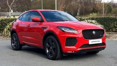 Red Used 2019 Jaguar E-Pace Chequered Flag SUV | £20,700 (Fair price)