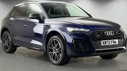 Usado Audi Q5 Comfort 204 HP (150 kW) 2022 Azul SUV