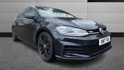 Used VW Golf VII GTD 184 HP (135 kW) 2017 Black Hatchback