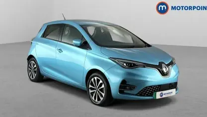 Used Renault Zoe GT-Line 100 kW (136 HP) 2021 Blue Hatchback
