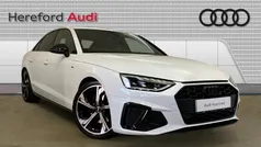 White Used 2022 Audi A4 Black Edition Sedan | £24,025 (Fair price)