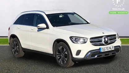Used Mercedes GLC220 194 HP (142 kW) 2020 White Estate
