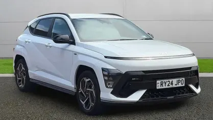 Used Hyundai Kona N Line 141 HP (103 kW) 2024 White SUV