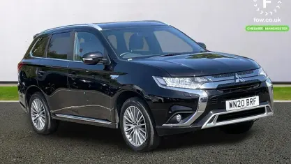 Used Mitsubishi Outlander P-HEV 224 HP (164 kW) 2020 Black Estate