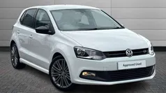 Pure white Used 2017 VW Polo BlueGT Hatchback | £13,895 (Fair price)