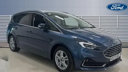 Used Ford S-MAX Titanium 190 HP (139 kW) 2023 Blue MPV