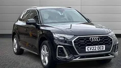Black Used 2022 Audi Q5 S-Line SUV | £29,950 (Good price)