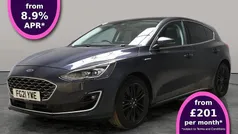 Blue Used 2021 Ford Focus Vignale Hatchback | £14,325 (Good price)