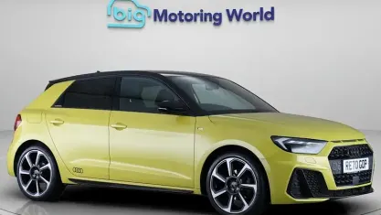 Used Audi A1 Sportback S-Line 150 HP (110 kW) 2020 Yellow Hatchback