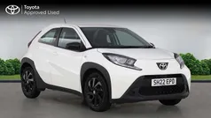 White Used 2022 Toyota Aygo PURE Hatchback | £11,000 (Fair price)