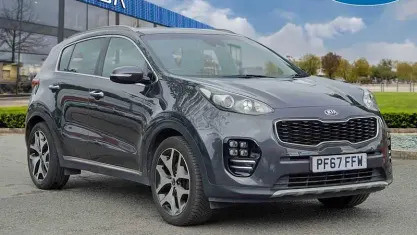 Begagnad Kia Sportage GT-Line 177 HK (130 kW) 2018 Silver SUV