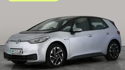 Used VW ID.3 Pure 110 kW (150 HP) 2021 Silver Hatchback