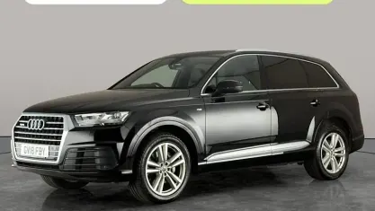 Used Audi Q7 S-Line 218 HP (160 kW) 2018 Black SUV