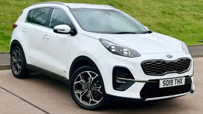 Used Kia Sportage GT-Line 136 HP (100 kW) 2019 White SUV