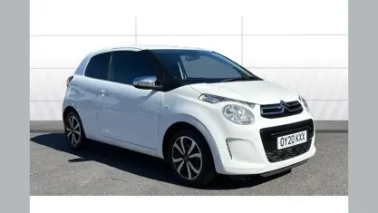 Używany Citroën C1 Flair 72 KM (52 kW) 2020 Biały Hatchback