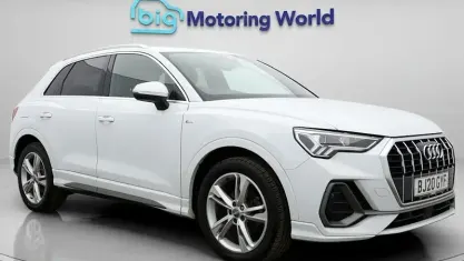 Used Audi Q3 S-Line 150 HP (110 kW) 2020 White SUV