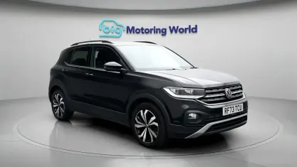 Used VW T-Cross Black Edition 95 HP (69 kW) 2023 Black SUV